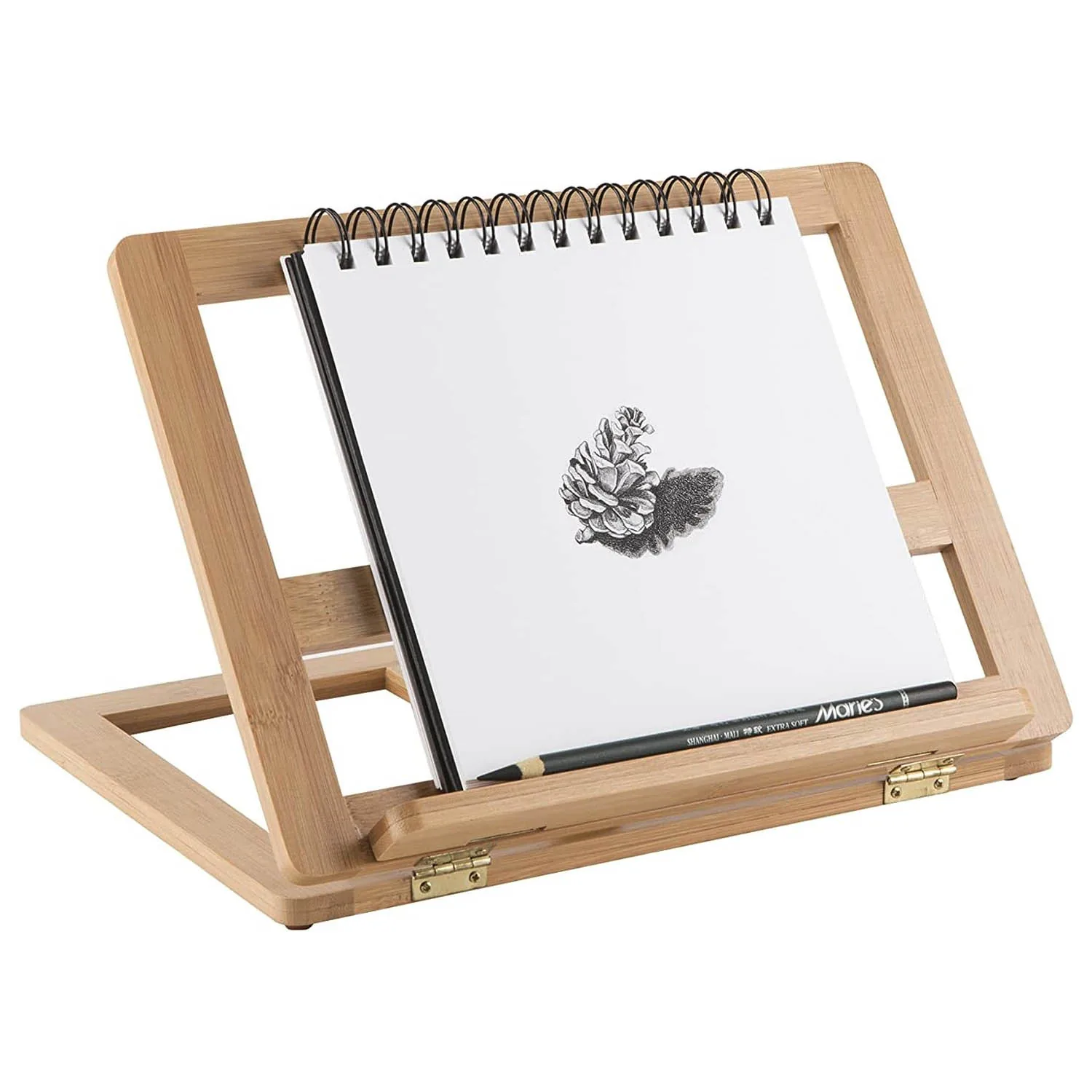 Atril De Madera Renart Sobremesa Plegable Mini 27 x 20cm