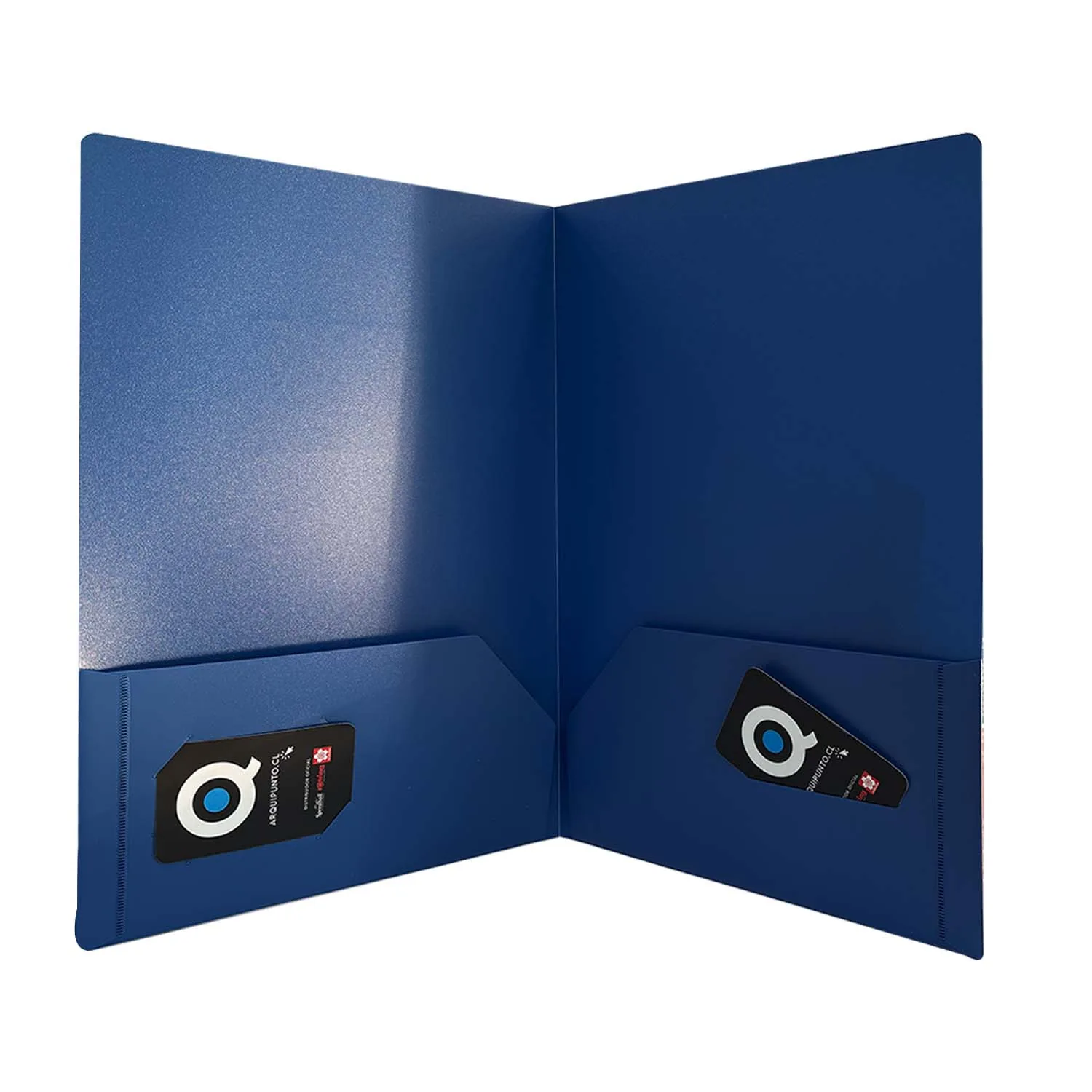 Carpeta Presentador con 3 Bolsillos Tarjeteros (Oficio)