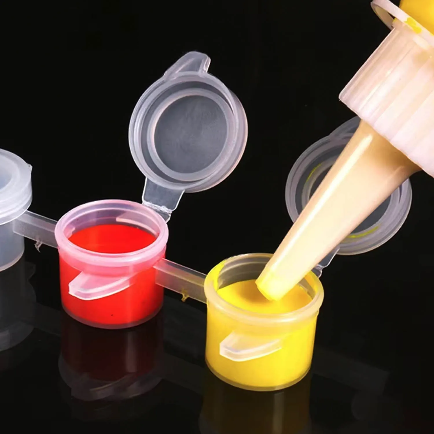 Frascos Plásticos Renart para Pintura 6 uds 5ml