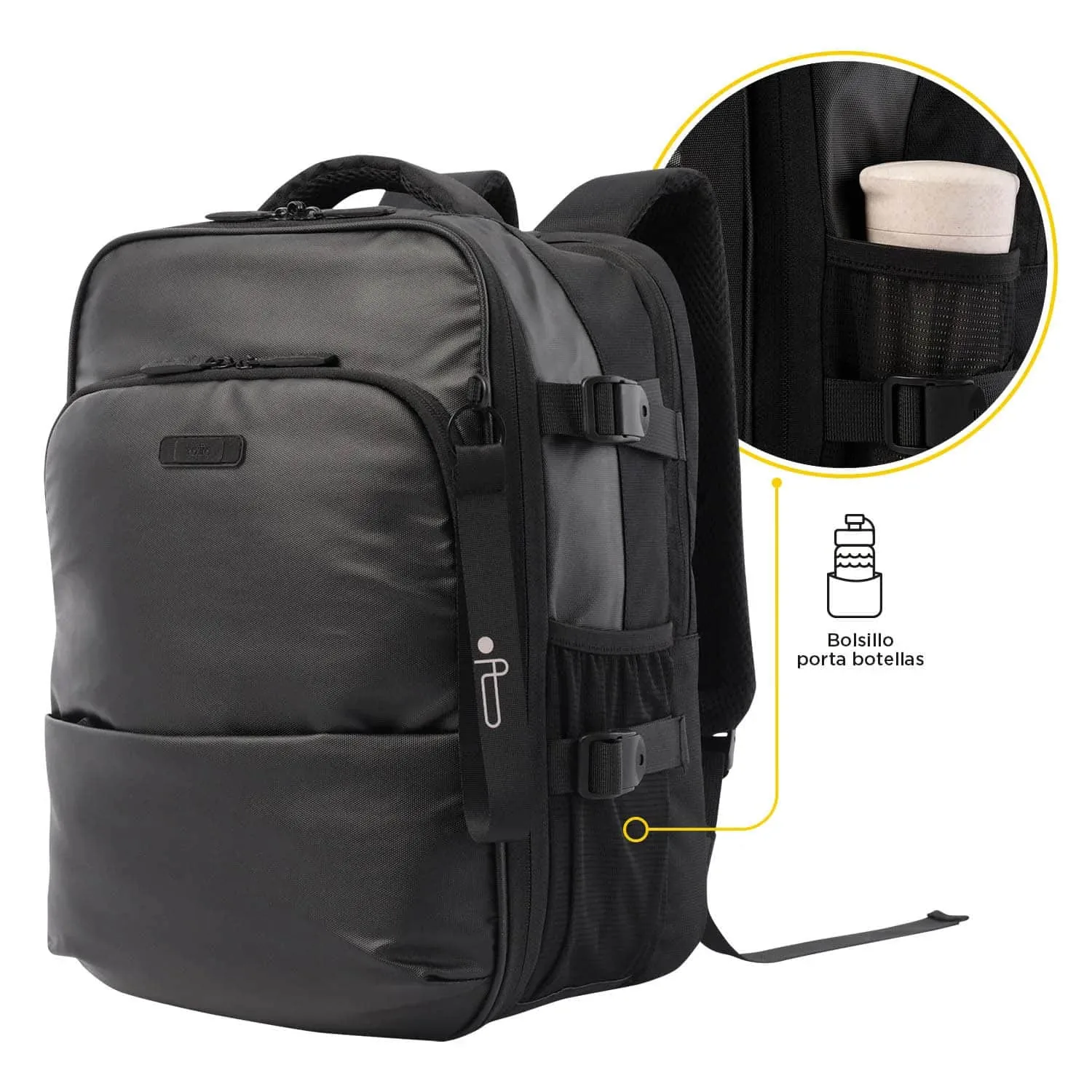 Mochila de Viaje Totto Mediana Trip Negra