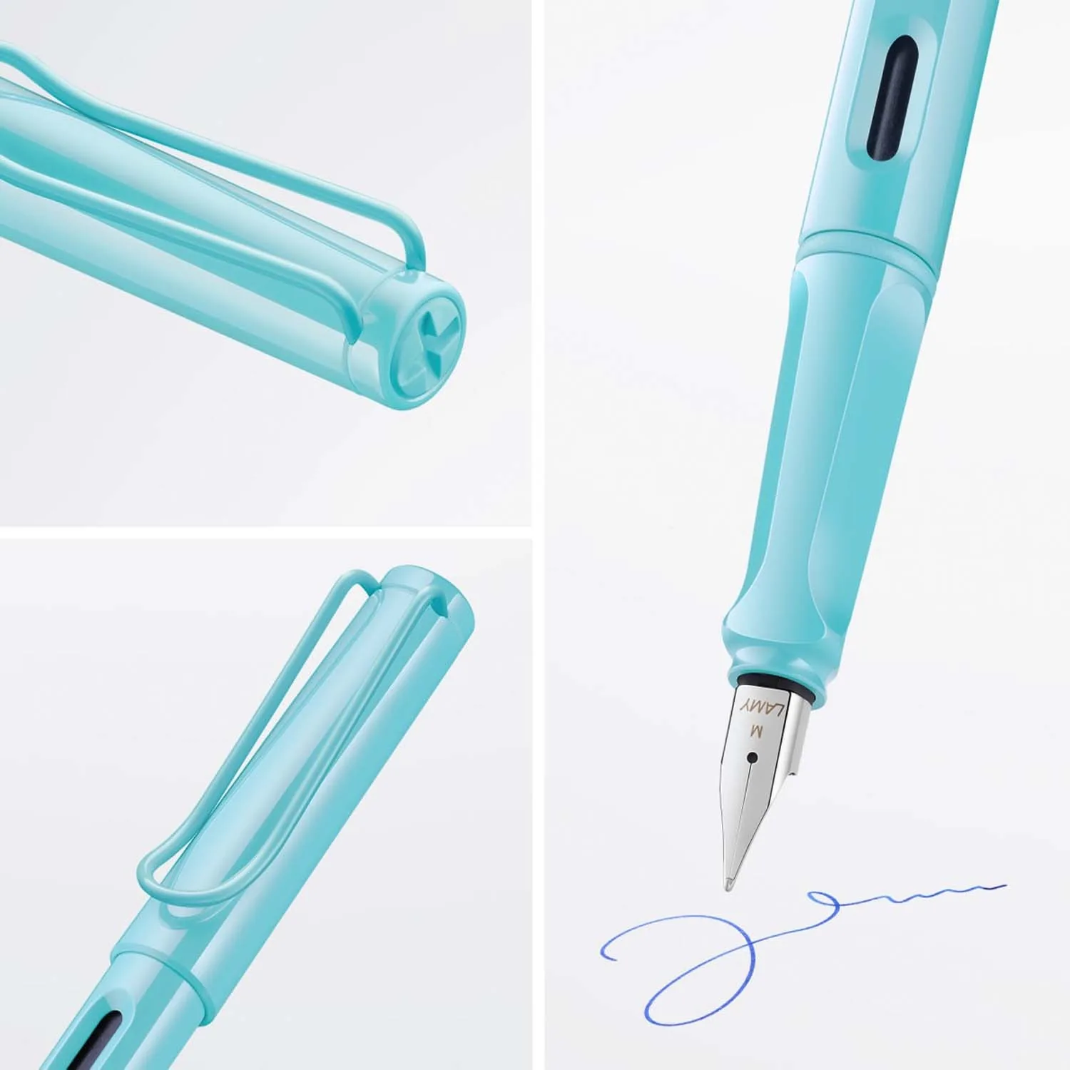 Pluma Lamy Safari Aquasky (F)