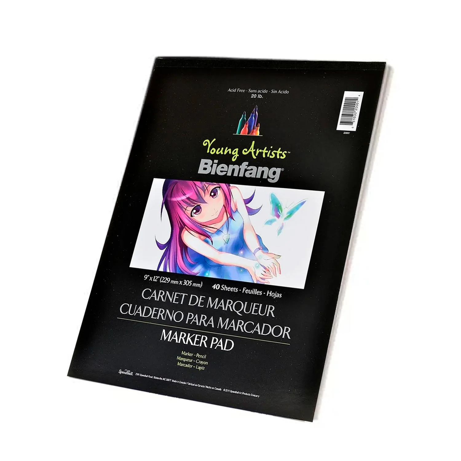 Block Bienfang Para Marcador Young Artist 22x30cm 40hj 25gr