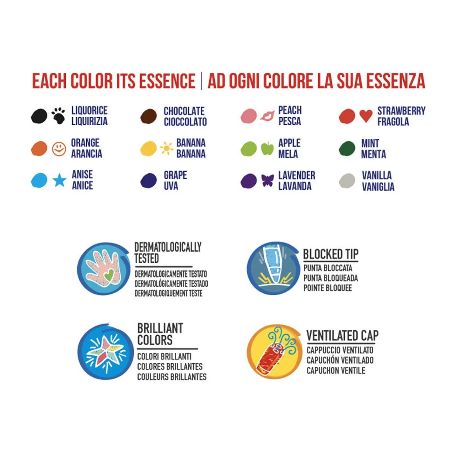 Plumones Perfume Carioca 30 uds.