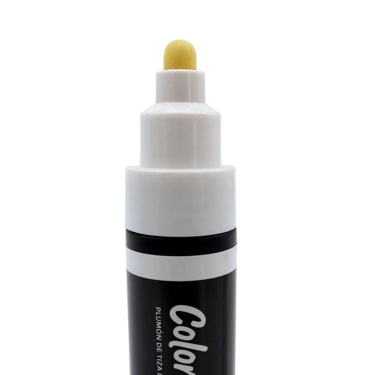 Plumón de Tiza Adetec Jumbo Colorways Blanco