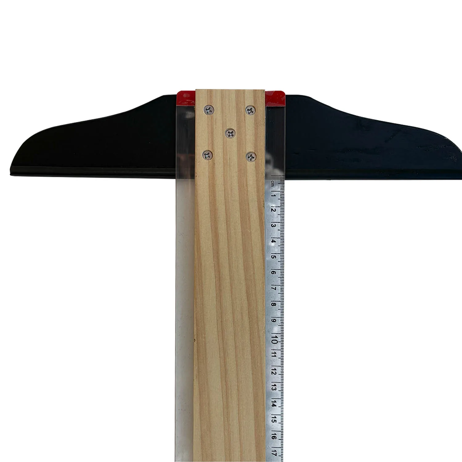 Regla T de Madera con Acrílico graduada en cm. (60cm)