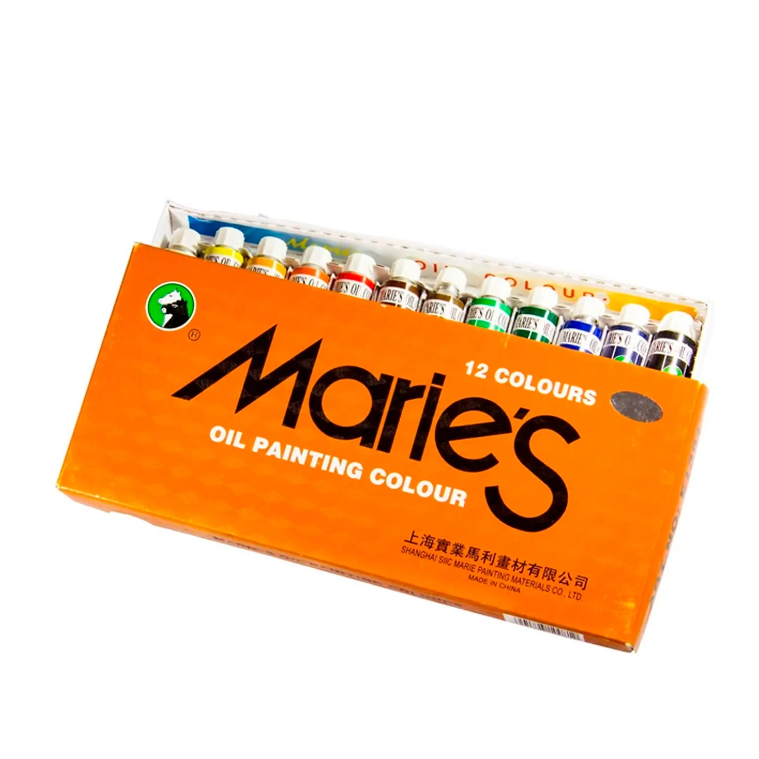 Set Pinturas al Oleo en Tubos 12 Colores (12ml)