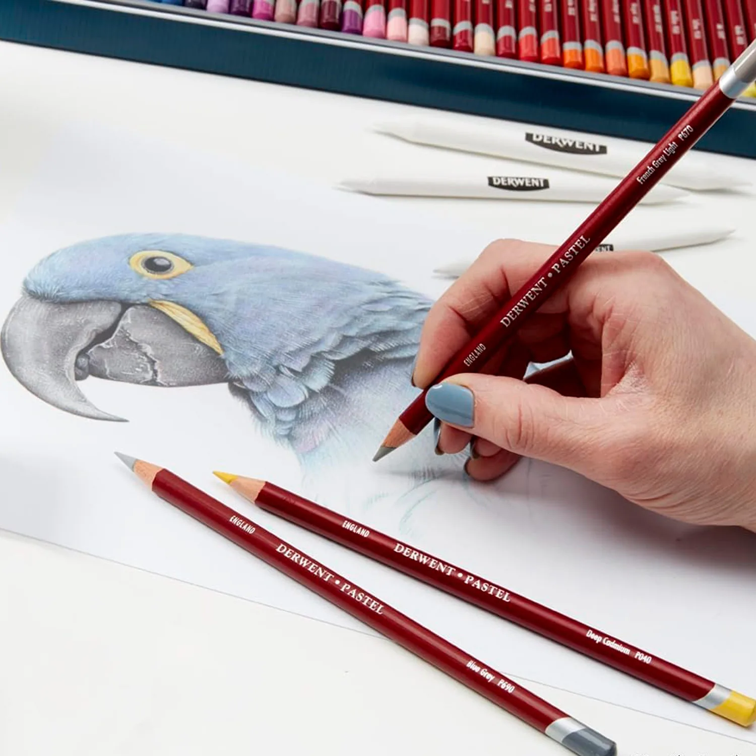 Set de Lápices Pastel Derwent 72 Colores