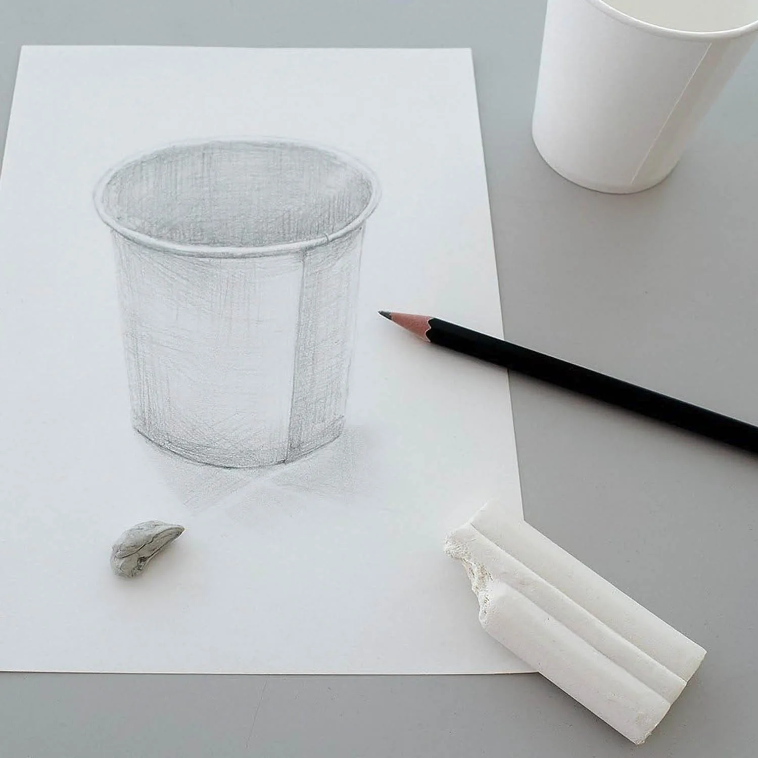 Goma de Borrar Moldeable RND-L para Carboncillos y Grafitos