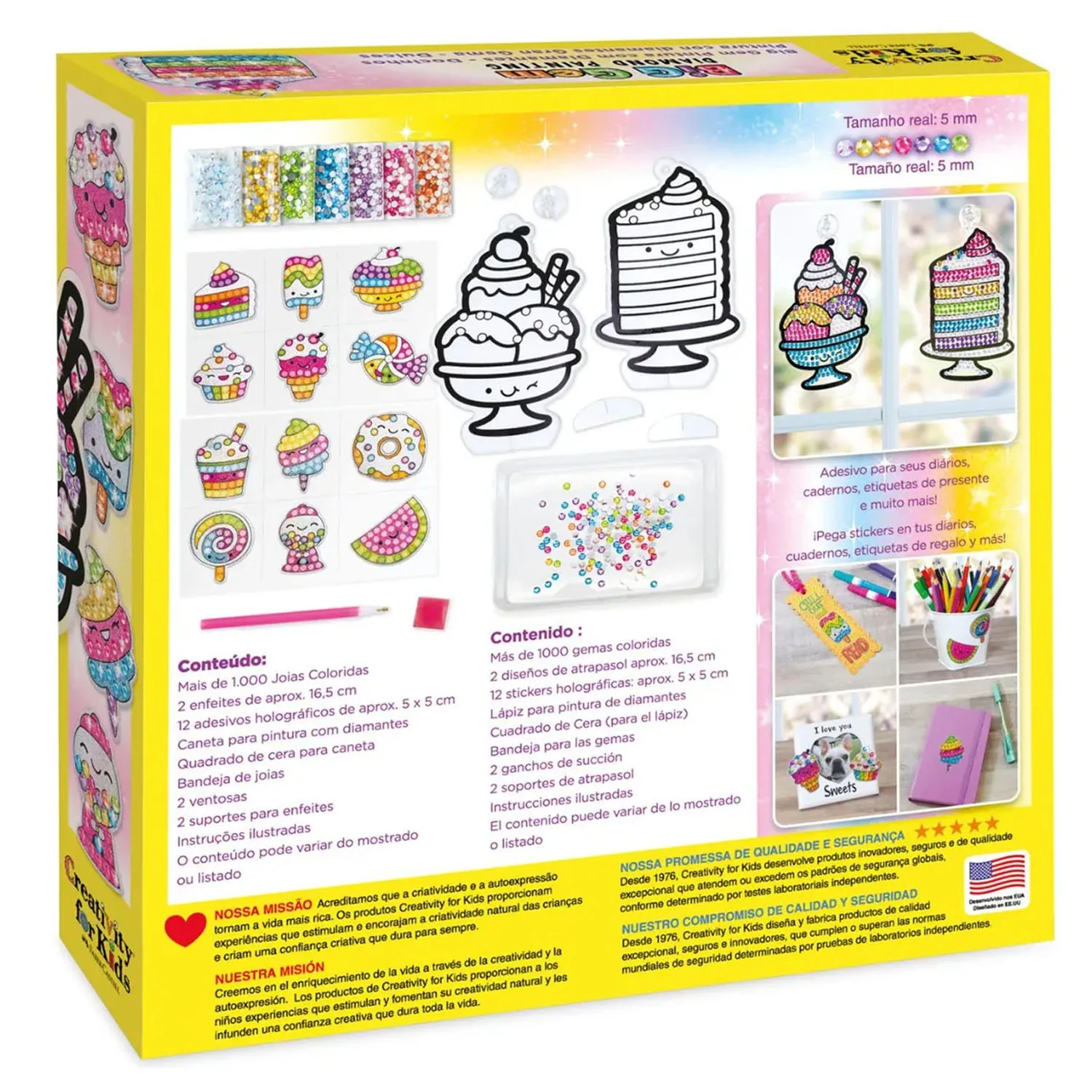 Kit Pintura con Diamantes Faber Castell - Dulces