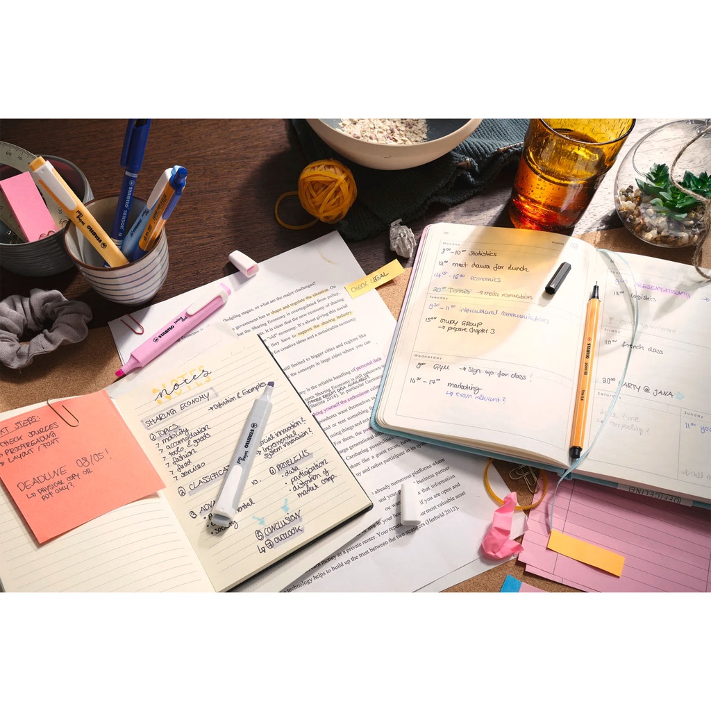 Set Destacadores Stabilo Swing Cool Pastel (6 uds)