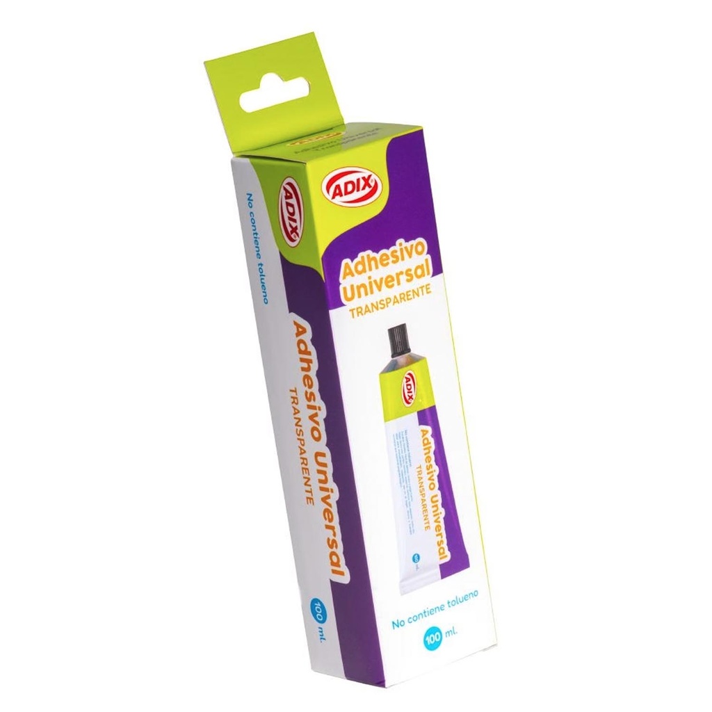 Adhesivo Universal Transparente Adix 100 ml