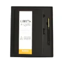Libreta Cosida Adetec A5 con Lápiz y Caja de Regalo
