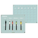 Calendario Magnético Mes & Semana + lápices de tiza líquida