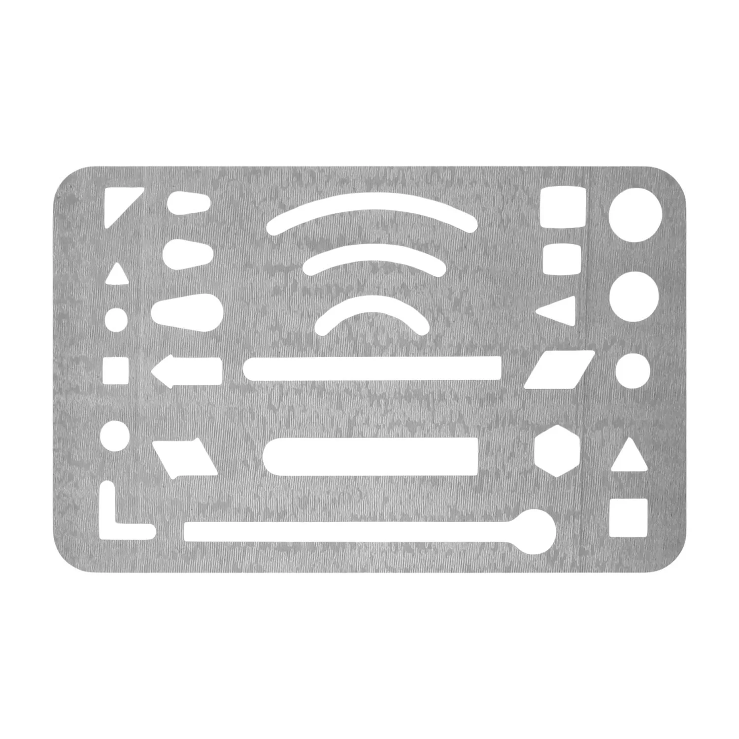 [PLBO01006000] Plantilla de Borrar Renart Metálica