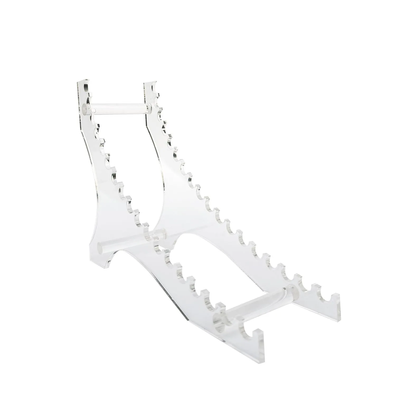 [EXAC01520060T18] Exhibidor Acrilico Renart 15x20x6.5 cm 18 Espacios Horizontal 1cm ø