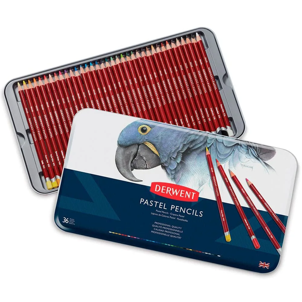 Set de Lápices Pastel Derwent 36 Colores