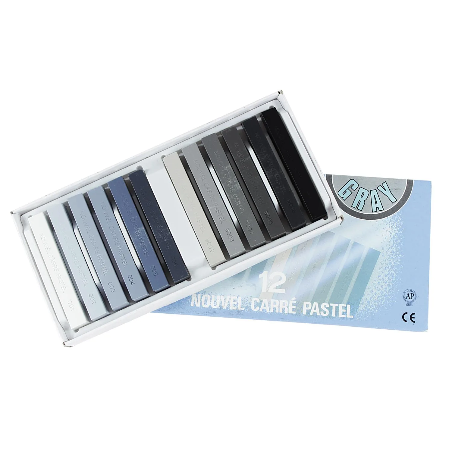 [NCT-12G] Pasteles Secos Nouvel Carre Sakura (12 Colores Grises)