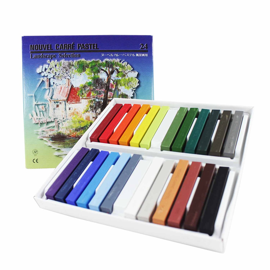 [NCTL-24] Pasteles Secos Nouvel Carre Sakura (24 Colores Paisaje)