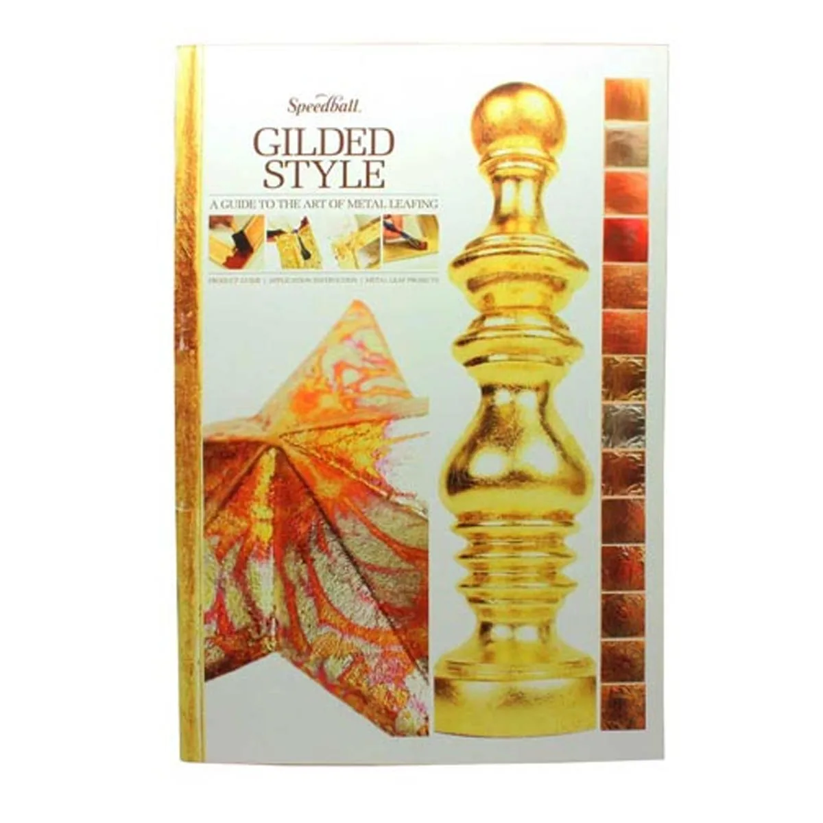 [10007] Libro en inglés "Estilo Dorado - Guía para el arte del Pan de Oro" Mona Lisa