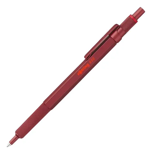 [2114261] Bolígrafo Metálico Rotring 600 (M) (Rojo)