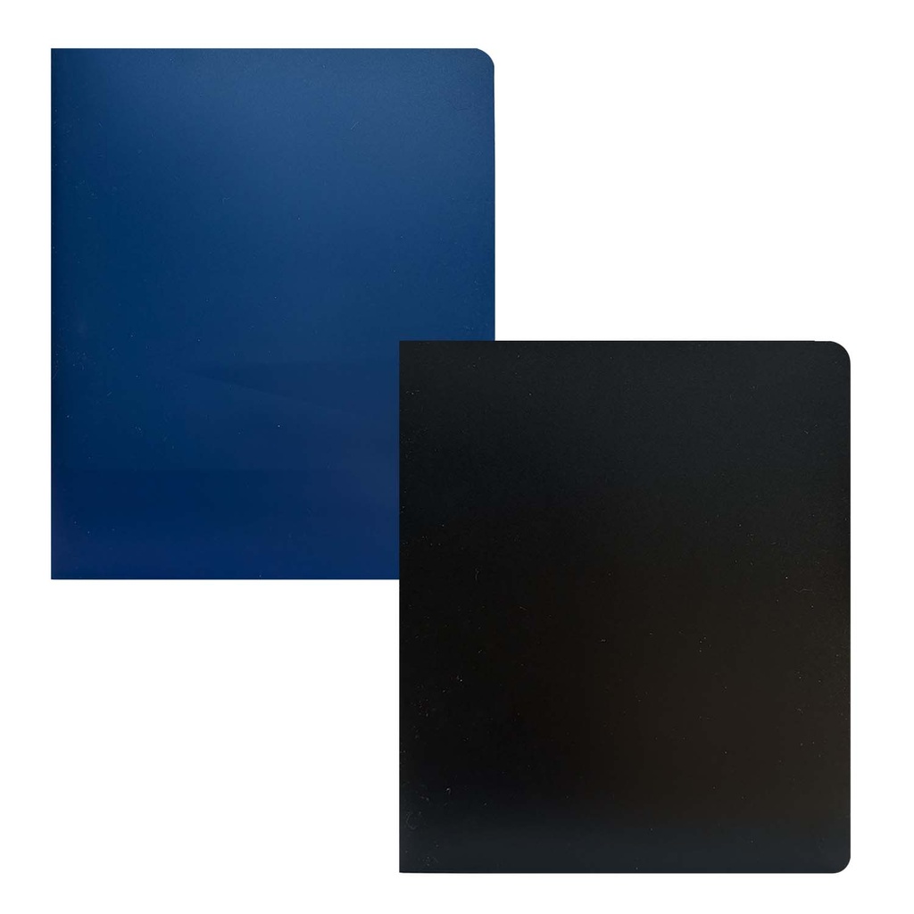 [RP15LL] Carpeta Presentador con 1 Bolsillo Tarjetero (A4) (Azul)