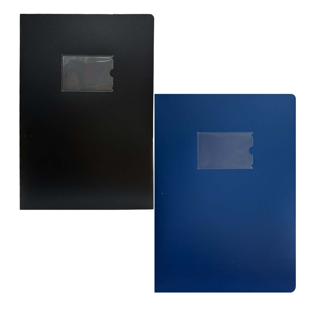 [RP15FNL] Carpeta Presentador con 3 Bolsillos Tarjeteros (Oficio) (Azul)