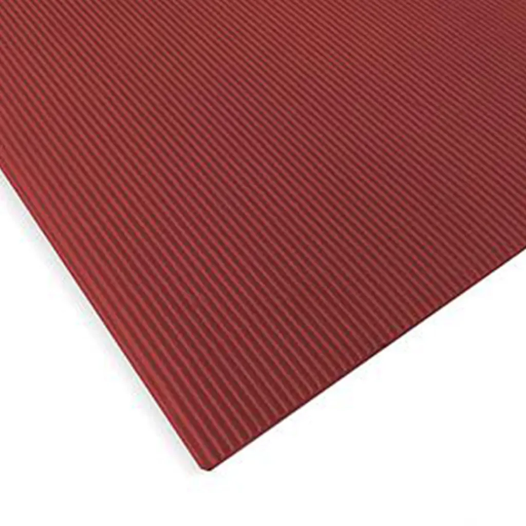 [#22CAMC] Cartón Micro Corrugado 210gr 50x70cm variedad colores (Rojo)