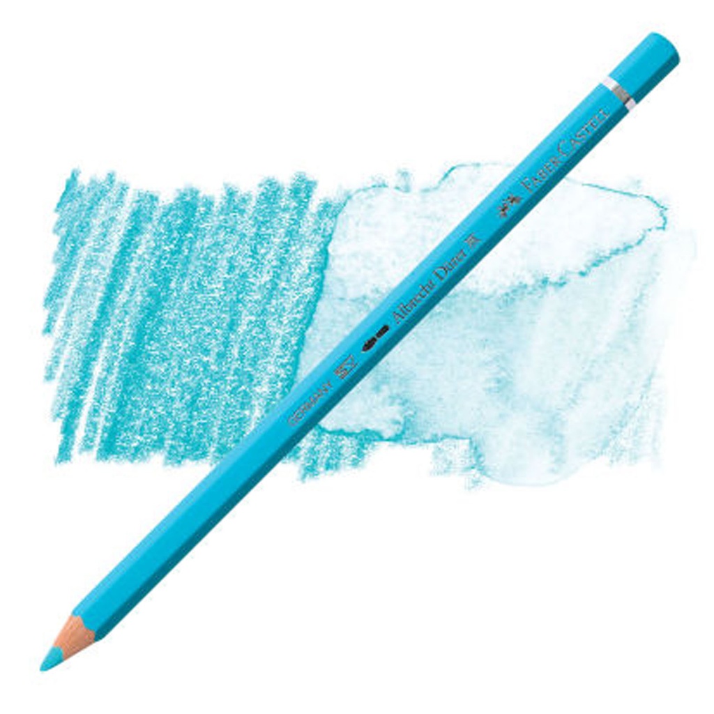 [117649] Lápiz Acuarelable Faber-Castell Albrecht Dürer Tonos Turquesa (A149 Turquesa azulado)