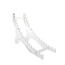 Exhibidor Acrilico Renart 15x20x6.5 cm 18 Espacios Horizontal 1cm ø