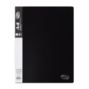 Carpeta Adix con 40 Fundas Color Negro (A4)