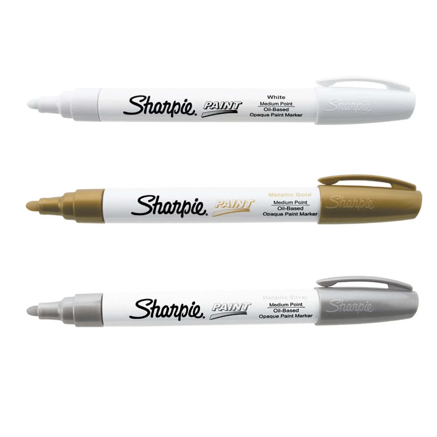 [35558] Marcador Oleo Permanente Sharpie (Blanco)