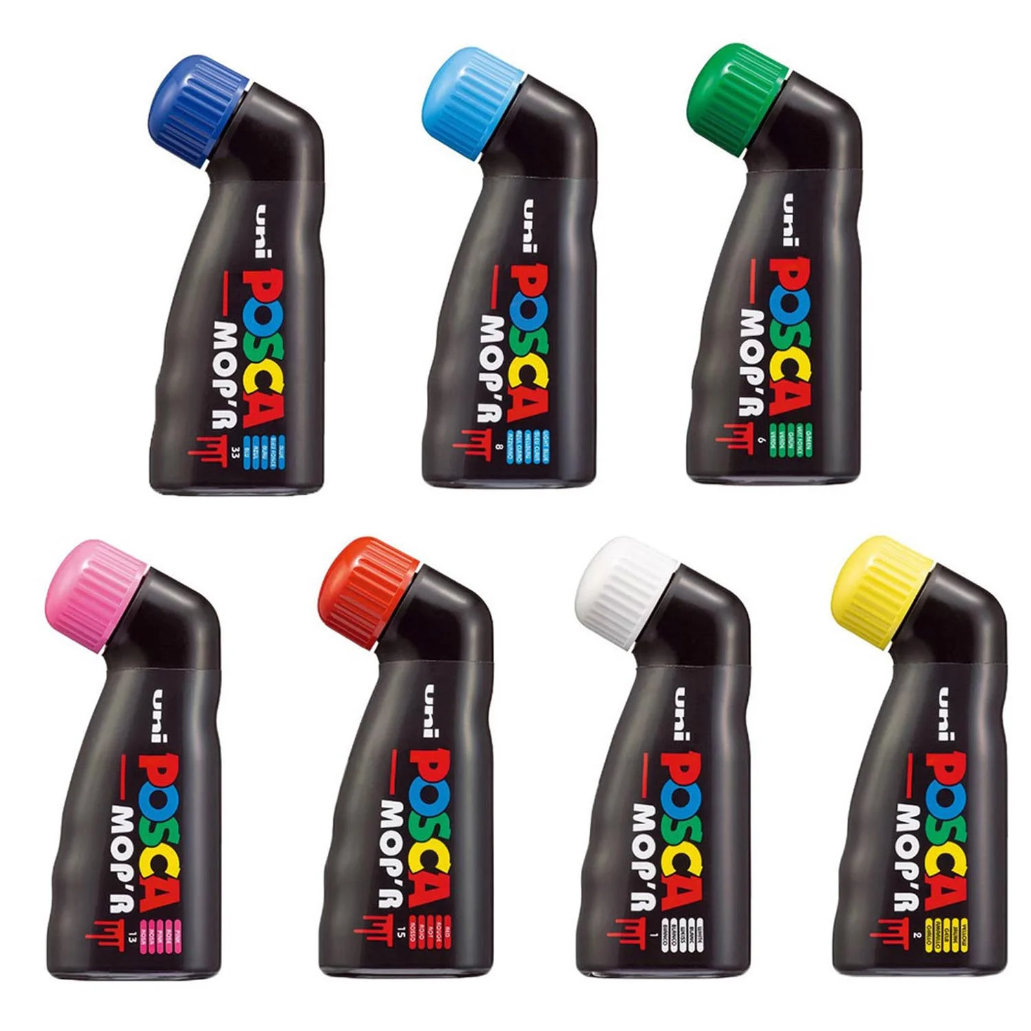 [PCM22-183221] Marcador Posca MOP'R PCM-22 (3 a 19mm) (Rojo)