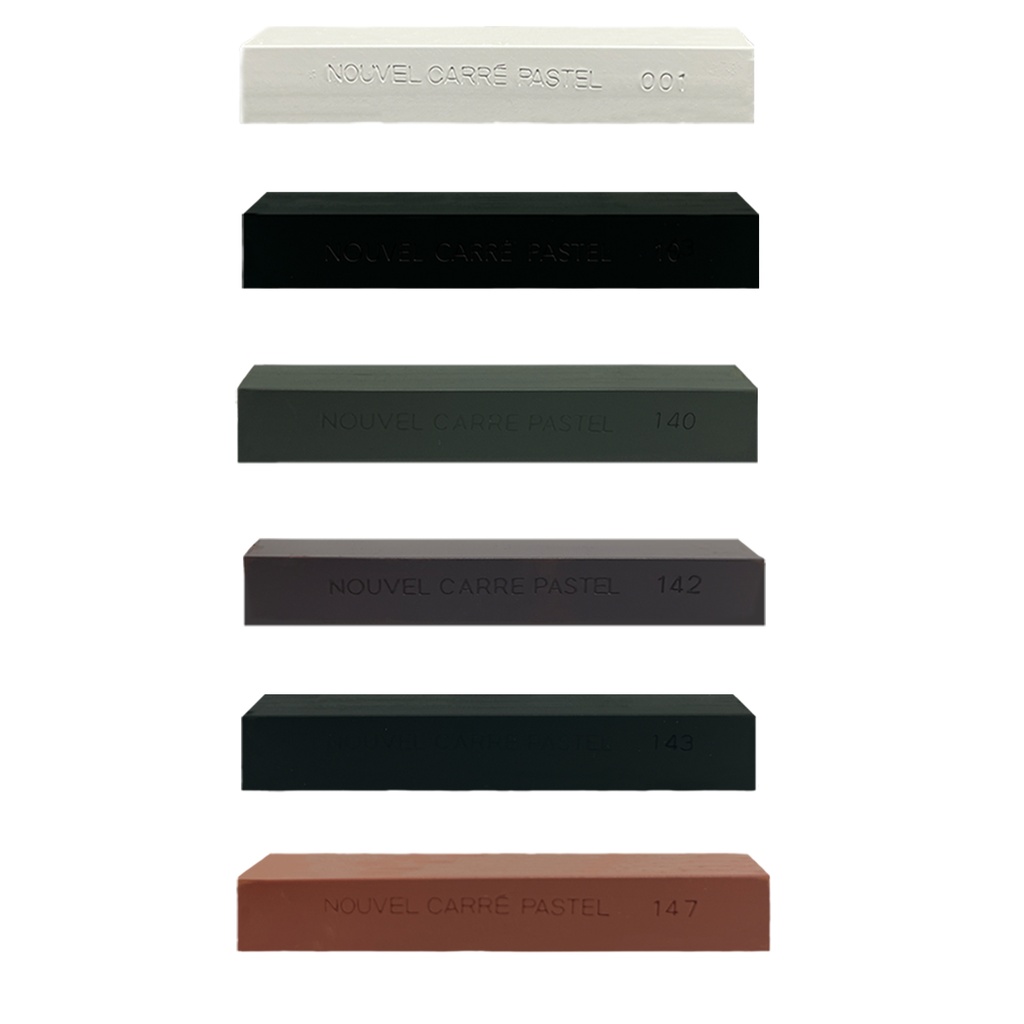 [NCT#010] Pastel Seco Sakura Individuales (Negro)