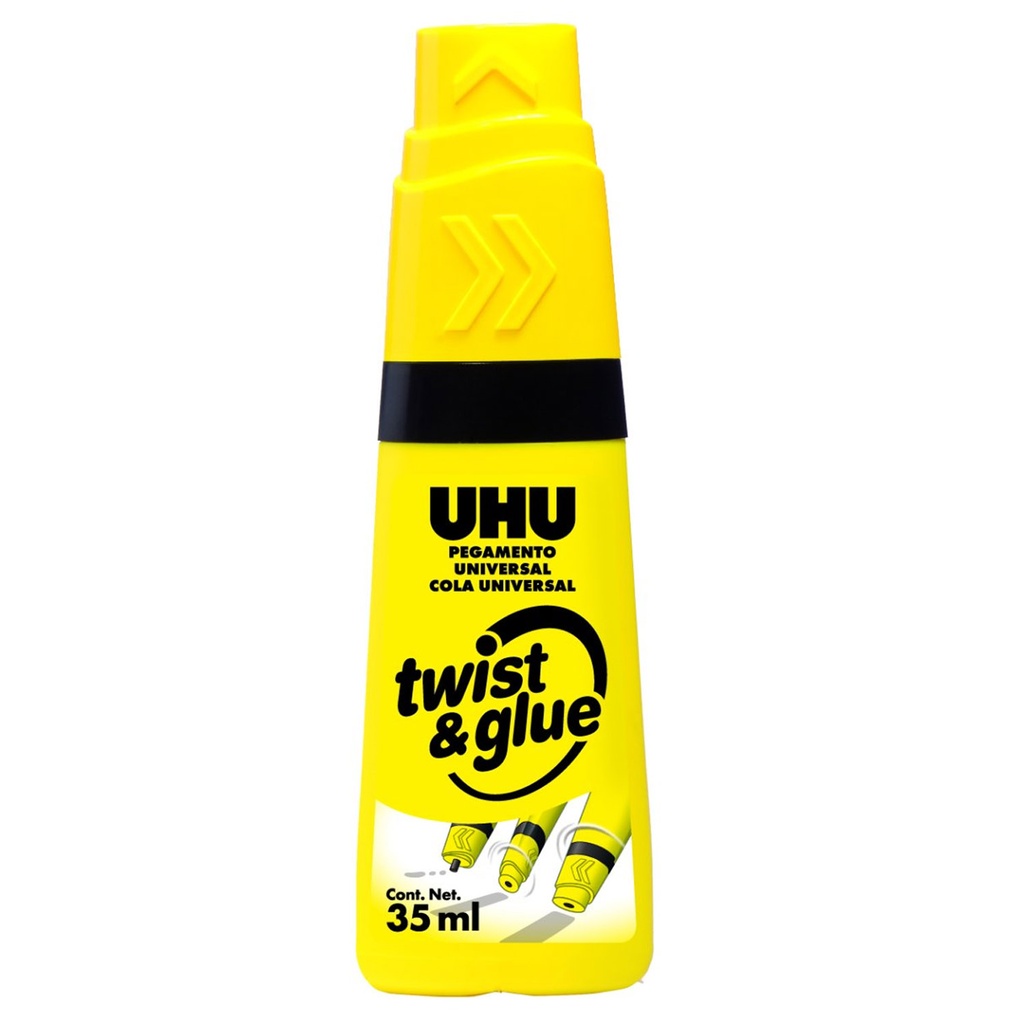 Adhesivo Universal Uhu Twist &amp; Glue 35 ml