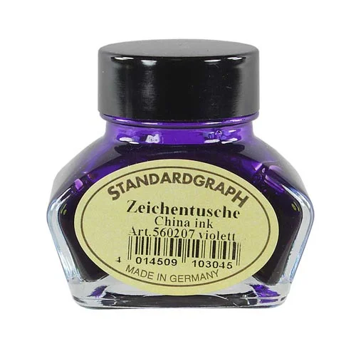 [560202] Tinta China Standardgraph 30ml Para Plumillas (Rojo)