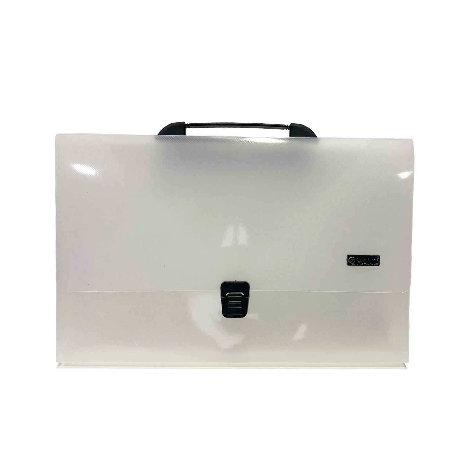 [#3132-FC] Maletín portafolio vinílico semi-transparente (24x38cm)