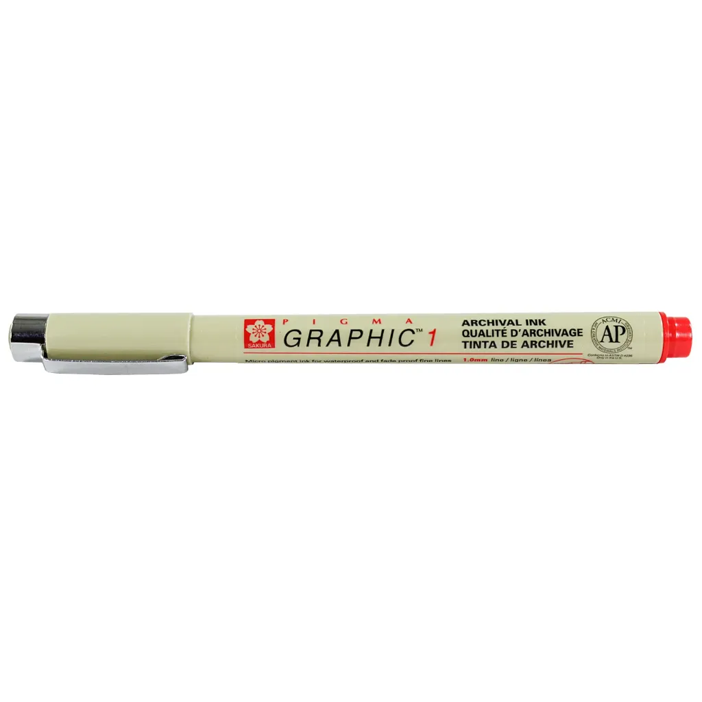 Tiralínea Punta de Fibra Pigma Graphic Sakura 1mm