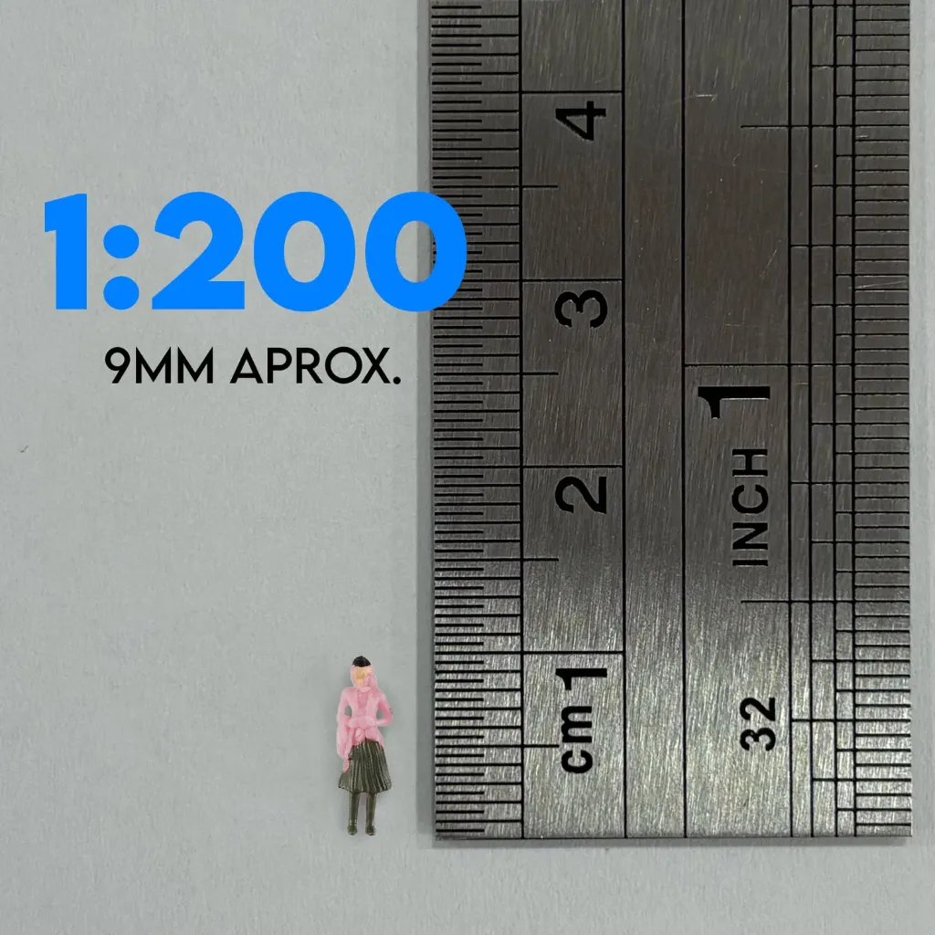 Figura a escala 1:200 Colores (1 ud)