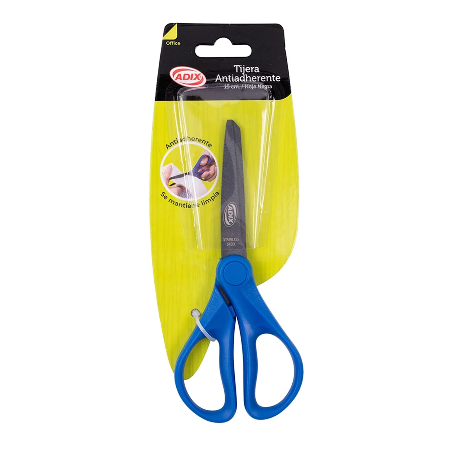 [A511050] Tijera Hoja Negra Antiadherente Adix 15cm