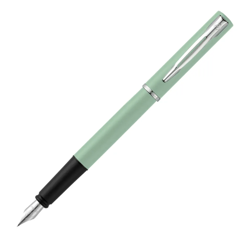 [2105302] Pluma Allure Colores Pastel (F) Tinta Azul Waterman (Verde)