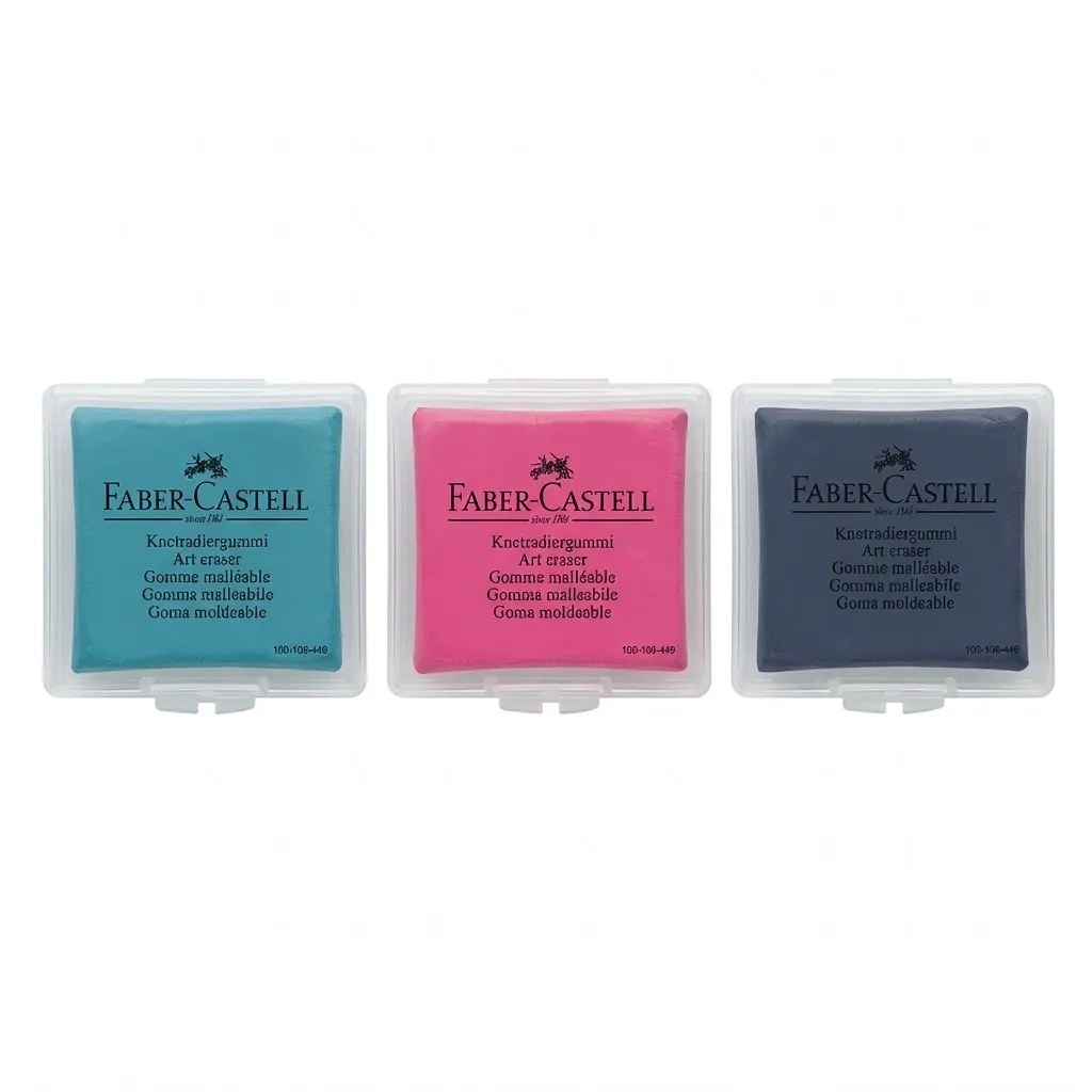 Goma Moldeable Faber-Castell Art Eraser Trend Colores Surtidos