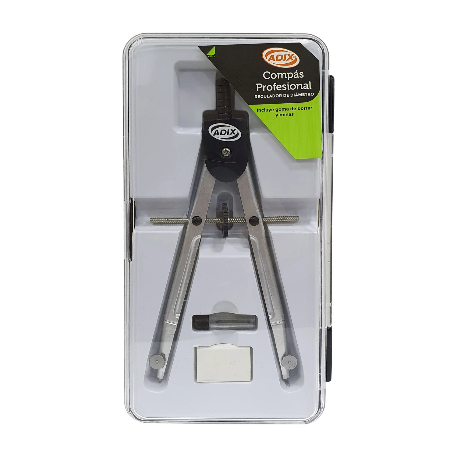 [A502007] Compás Profesional de Precisión Adix con Rueda Reguladora