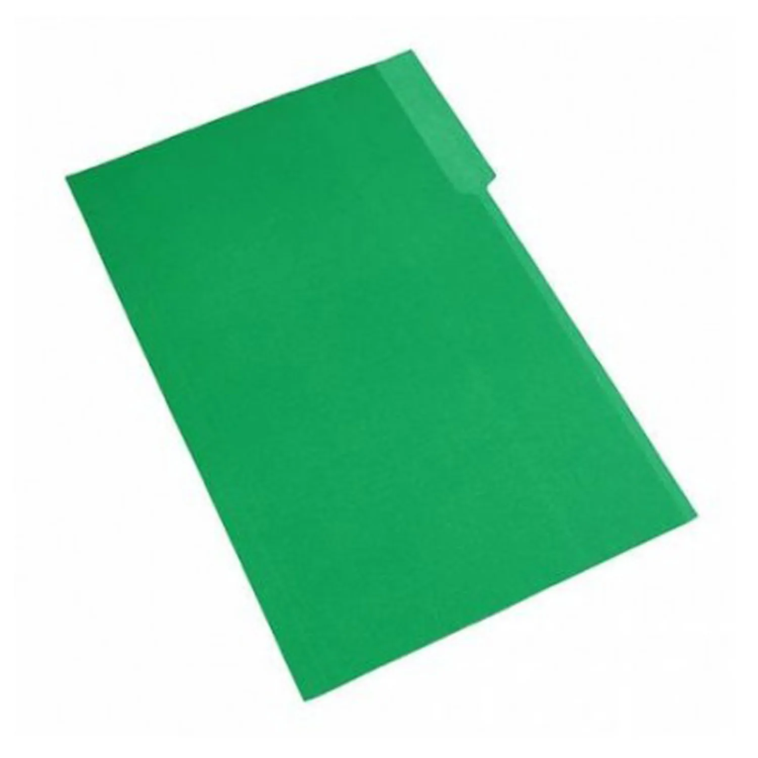 [#111-23] Carpeta De Cartón C/pestaña Color Verde Oscuro (Oficio)