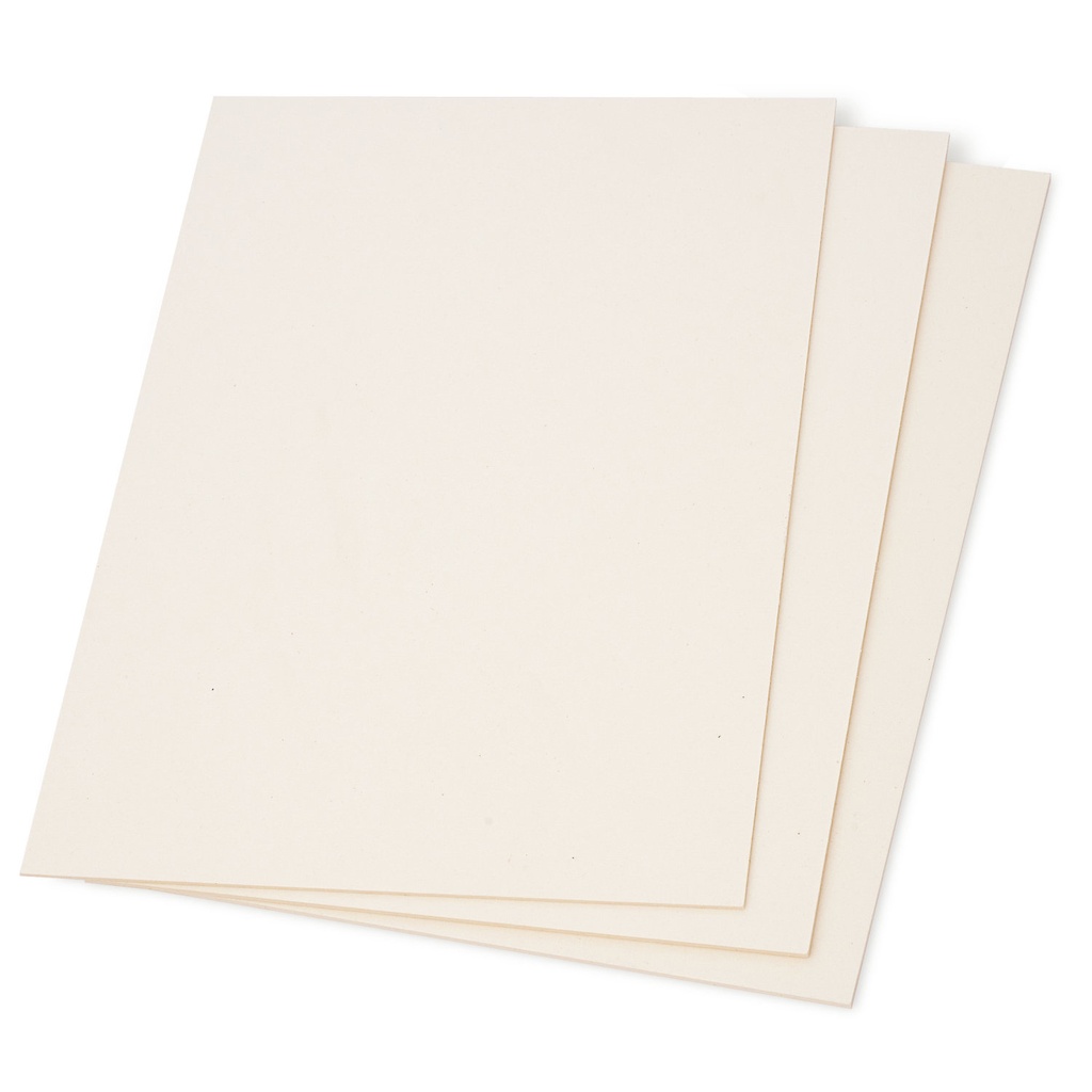[CACB07755650] Cartón Contraplacado Blanco Couche Doble 55x77cm 650gr