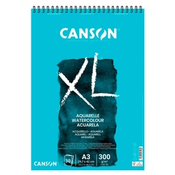 [39171] Croquera Canson XL Aquarelle 300gr 30 hjs A3 (29.7x42cm)
