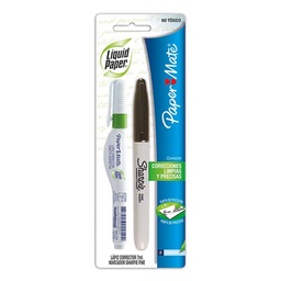 [P508565] Set Lápiz Corrector + Sharpie Punta Fina