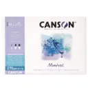 Block Acuarela Canson Montval 29.7x42cm 270gr Grano Nube 12 Hj