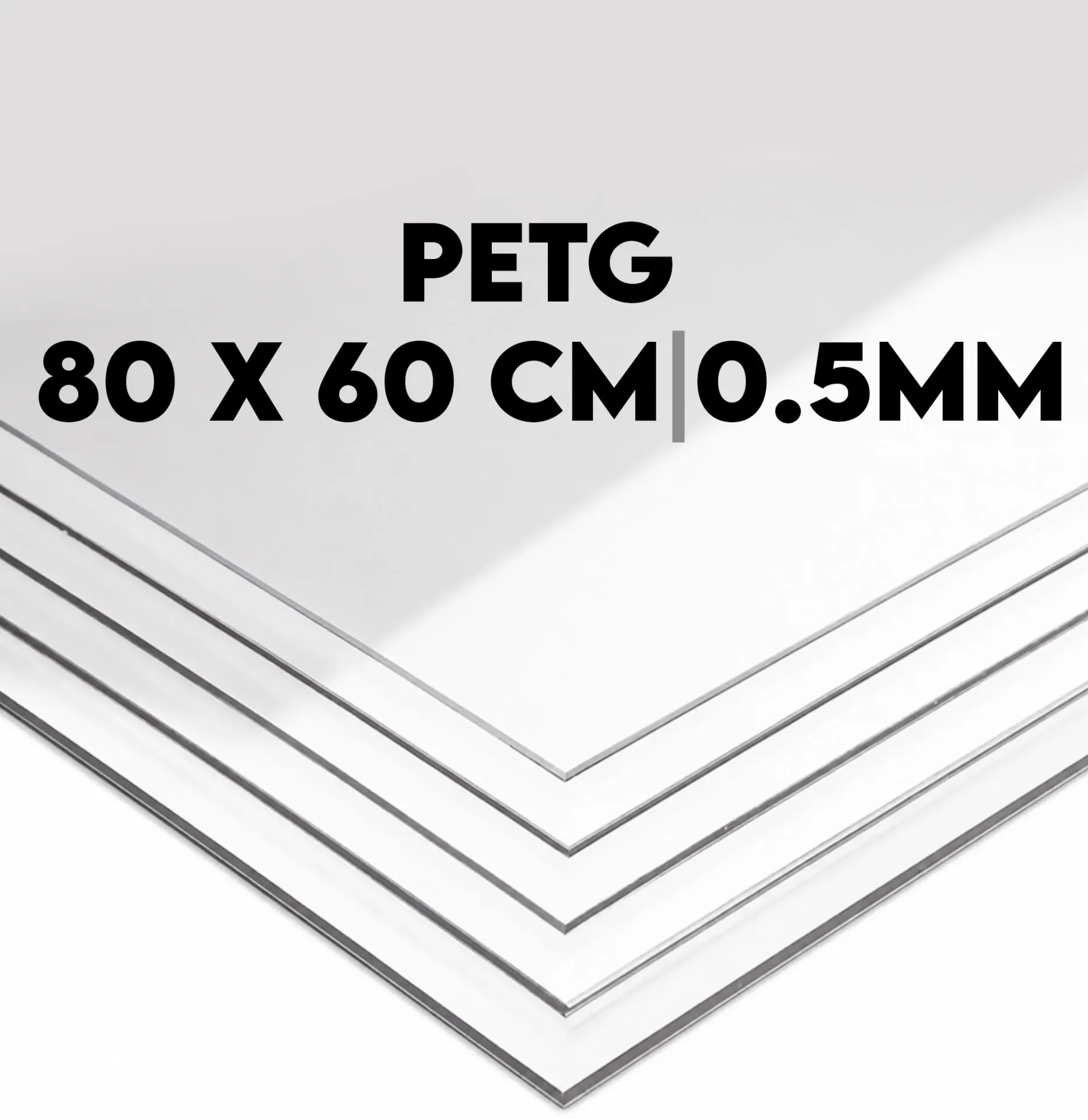 [PETG08060005] Mica Transparente PETG 80x60cm 0.5mm