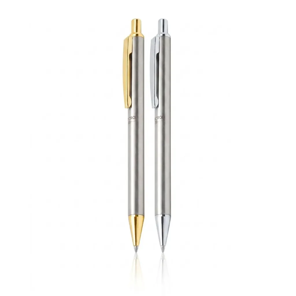 Bolígrafo Inoxcrom Inox70 Punta Media Tinta Azul Caja New-Box