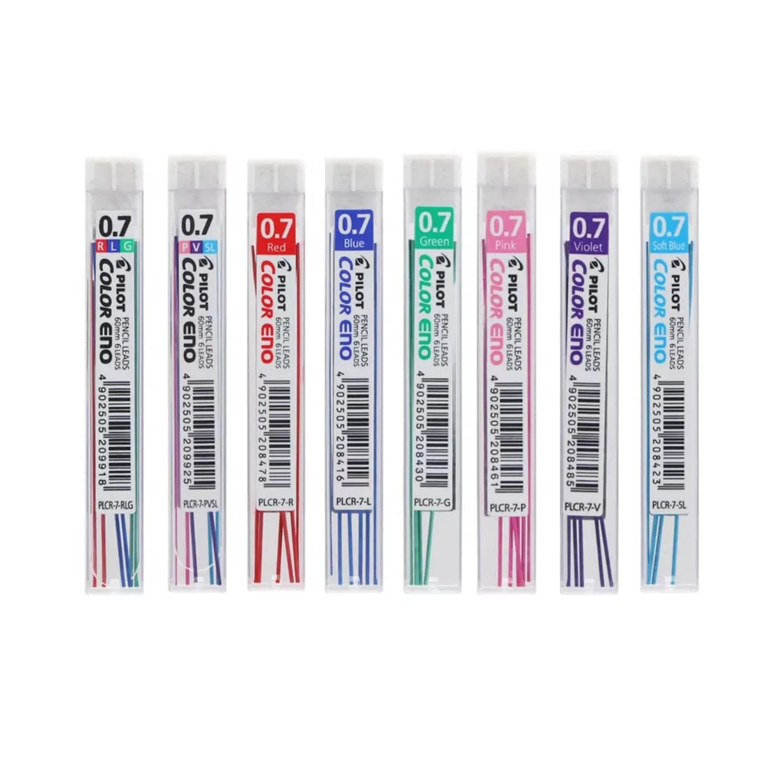 Minas 0.7mm colores surtidos Eno Pilot